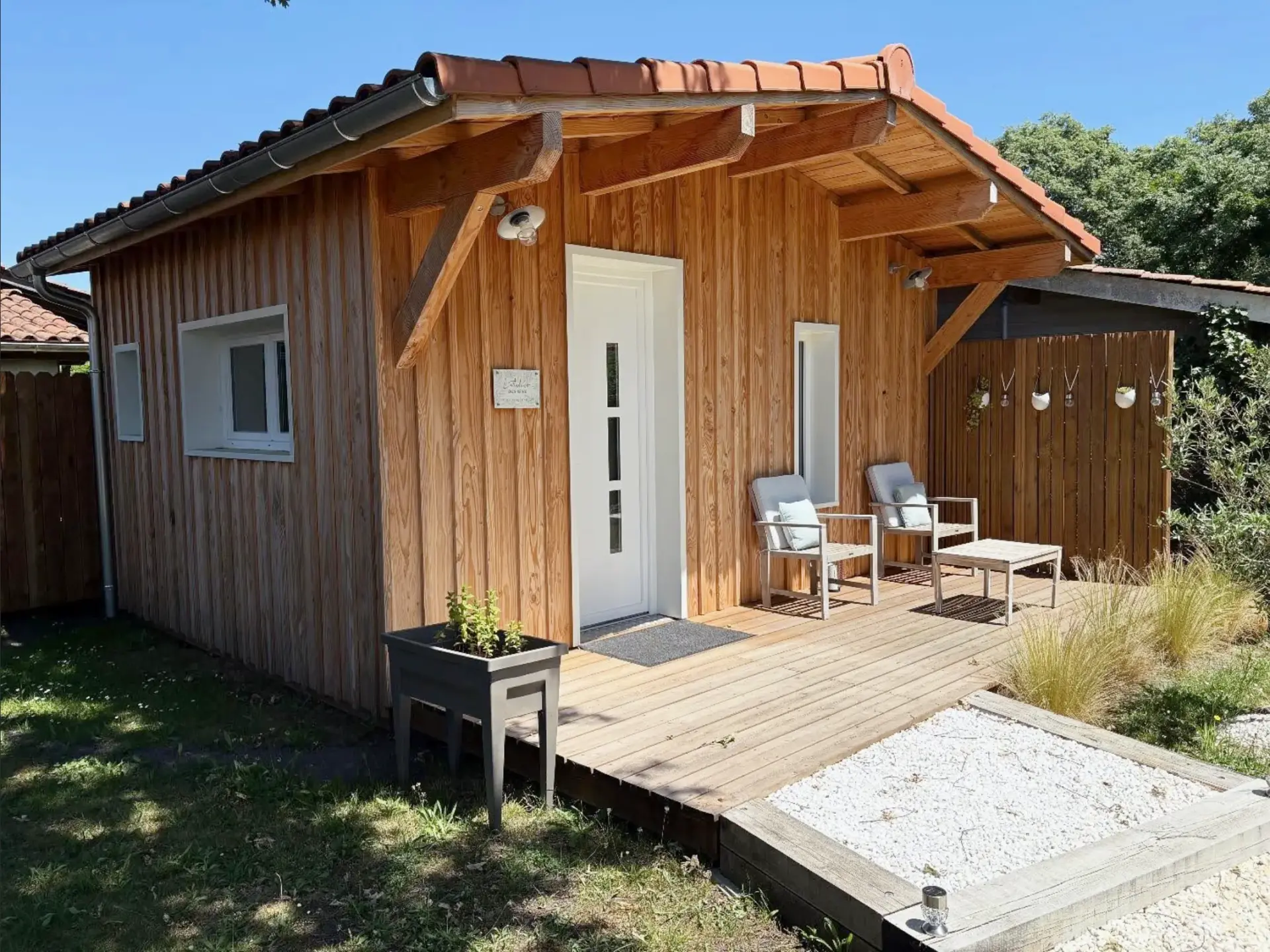 Extension bois ossature Gironde - Agrandissement maison Élégance Bois